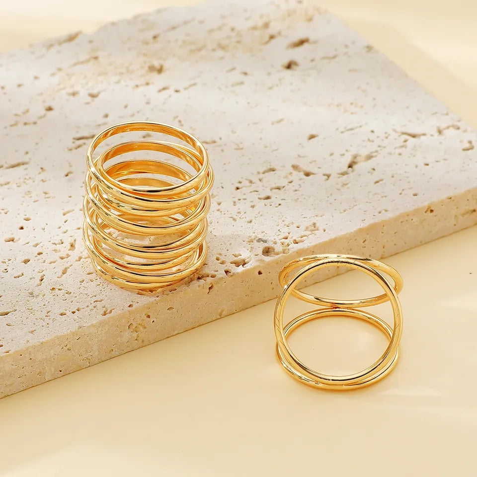 "Holley" 2 Piece Ring Set
