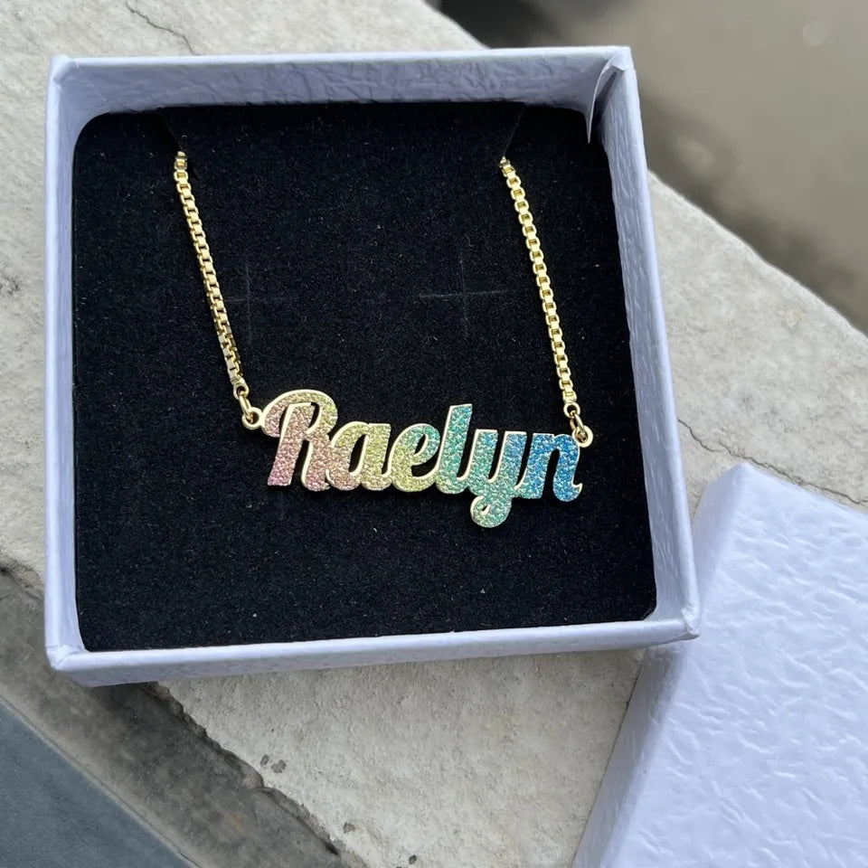 Kiddie Rainbow Custom Name Set