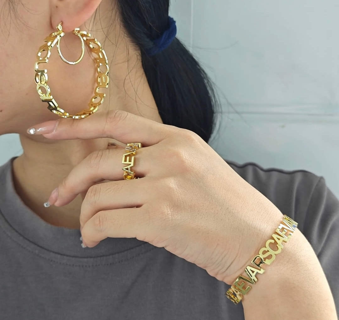 Custom Block Name Set (3 piece)