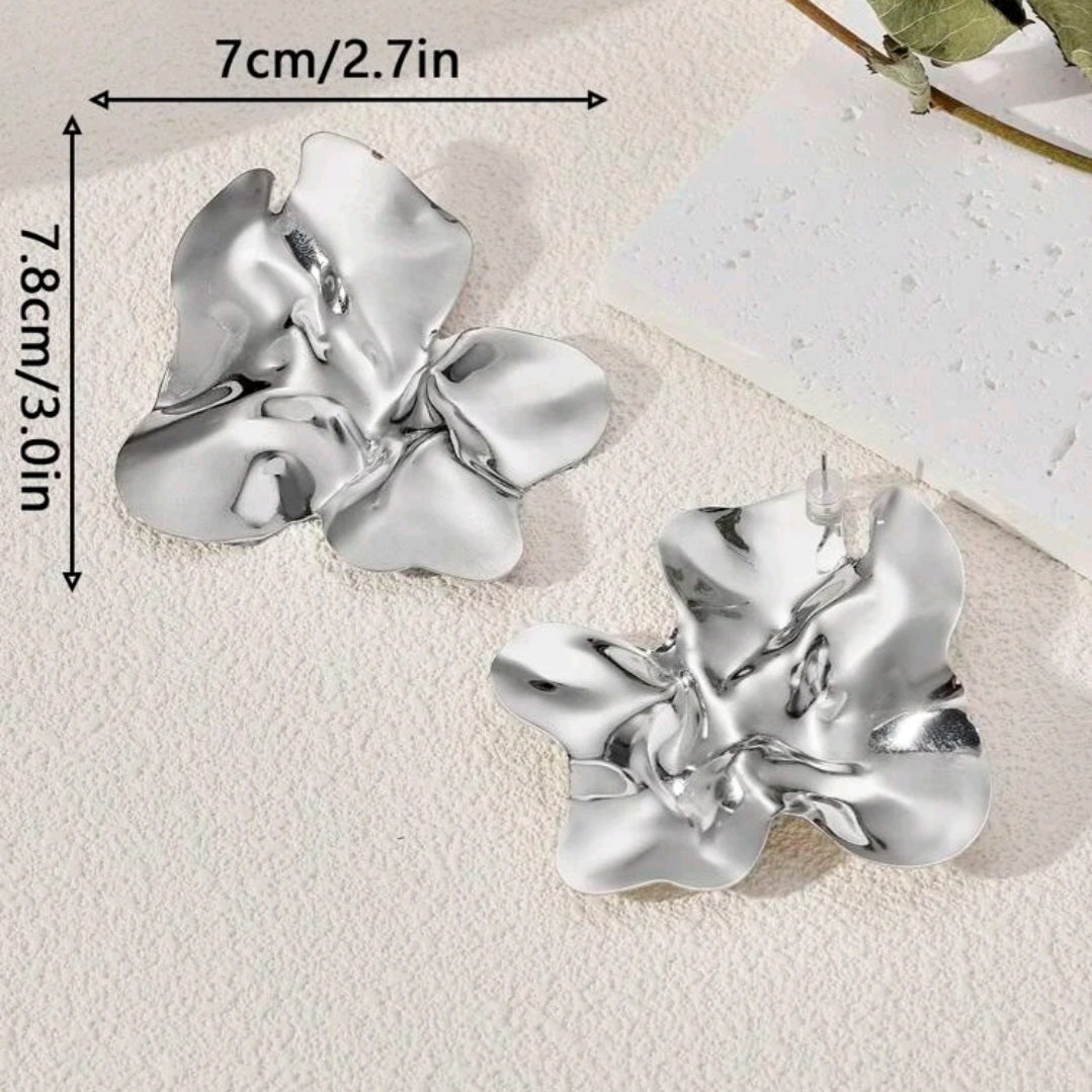 Statement Flower Earrings