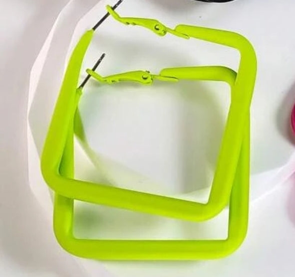 Square Summer Hoops