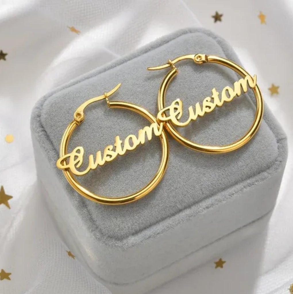 Kiddie Custom Name Hoops
