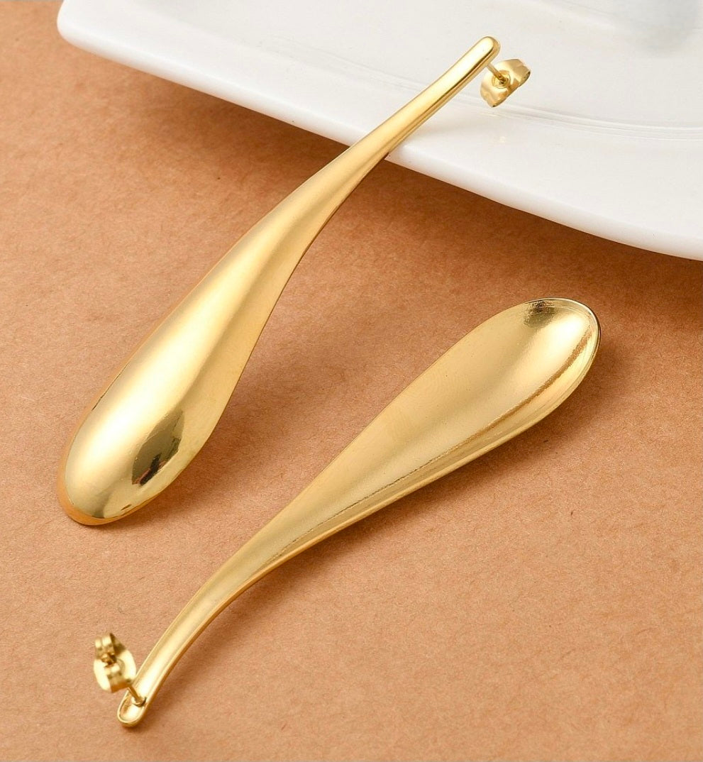 Long Teardrop Earrings
