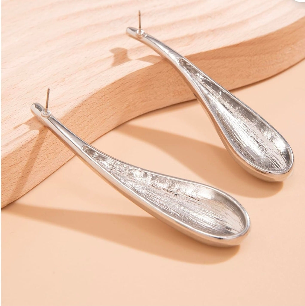 Long Teardrop Earrings