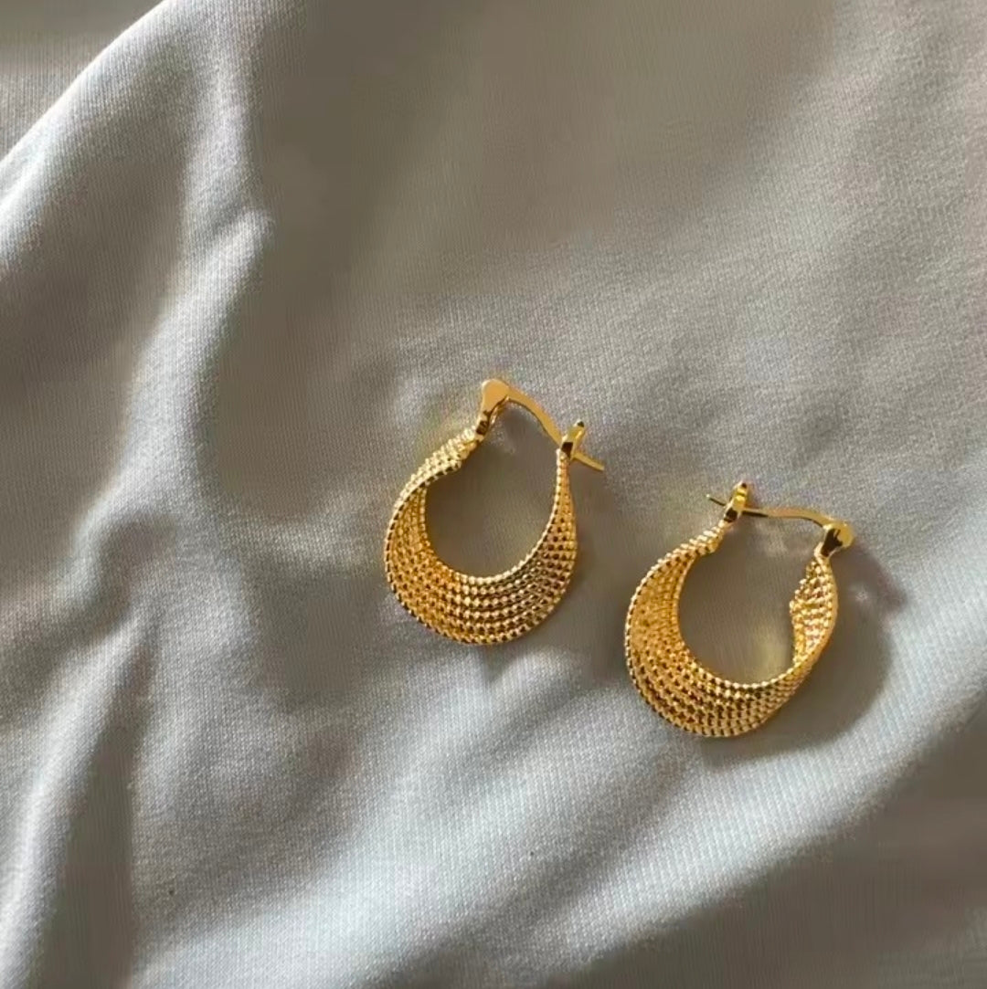 Reinna Twisted Hoops
