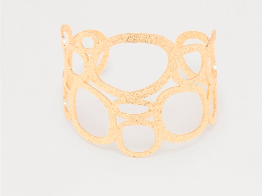 Cut It Out Cuff Bracelet