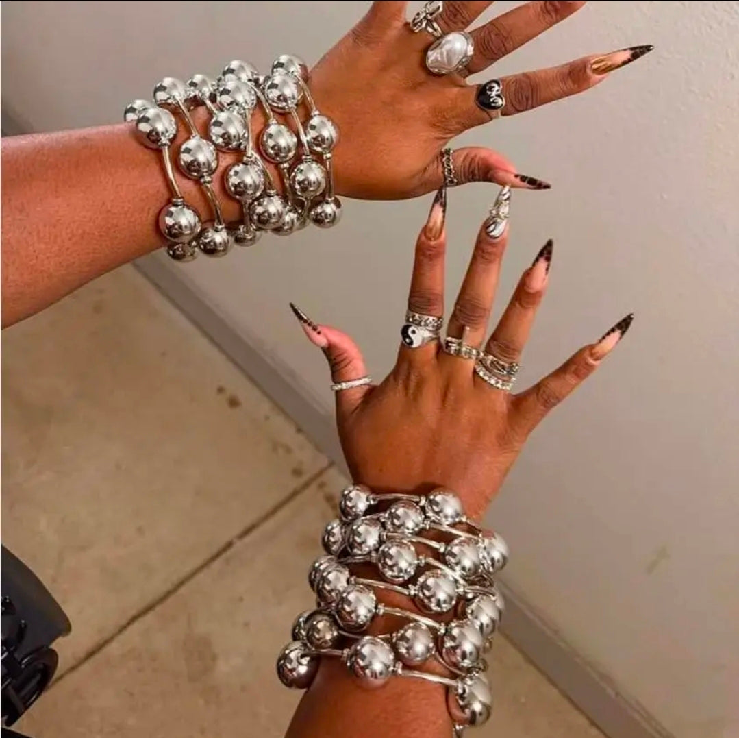 Myelli Stackable Bracelets (3)- Silver