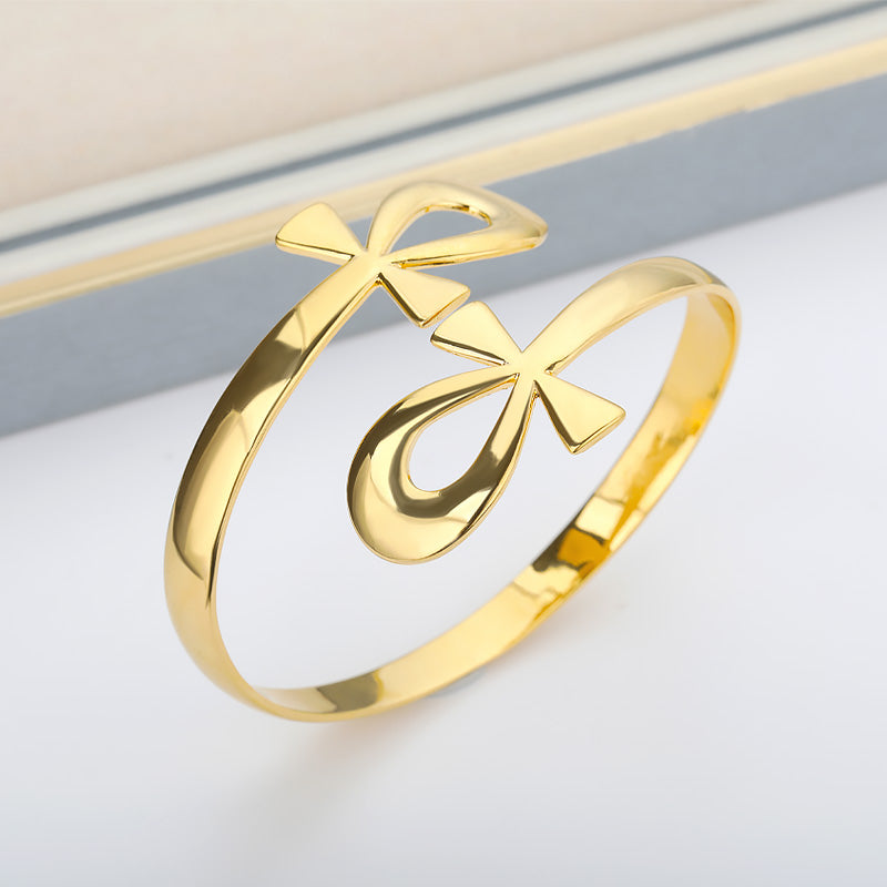 Ankh Bangle Bracelet