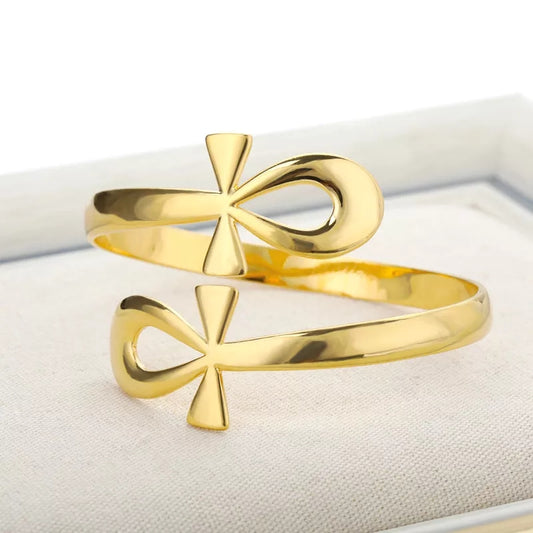 Ankh Bangle Bracelet