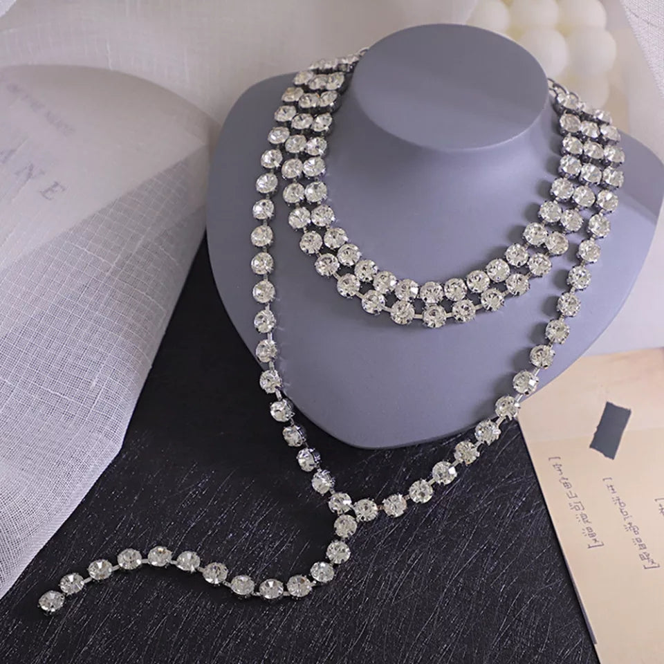 "Gauty" Rhinestone Necklace