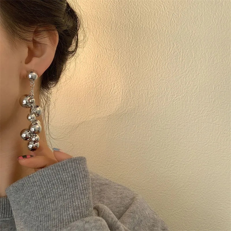 Chandilier Ball Earrings