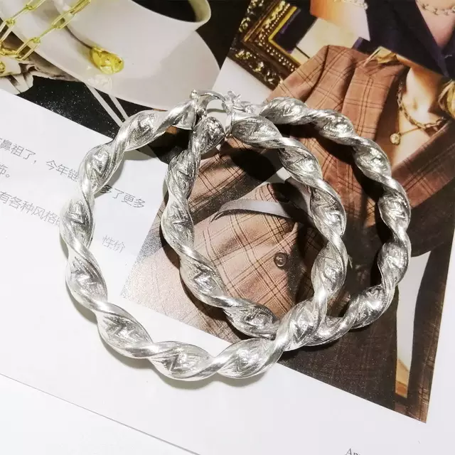 Gold Filled Twisted Hoops
