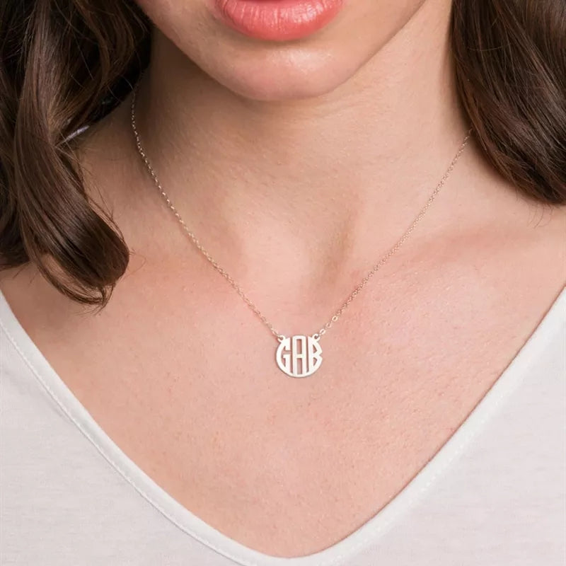 Custom Monogram Necklace