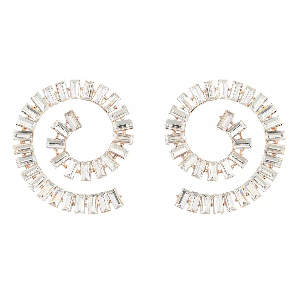 Carousel Rhinestone Earrings