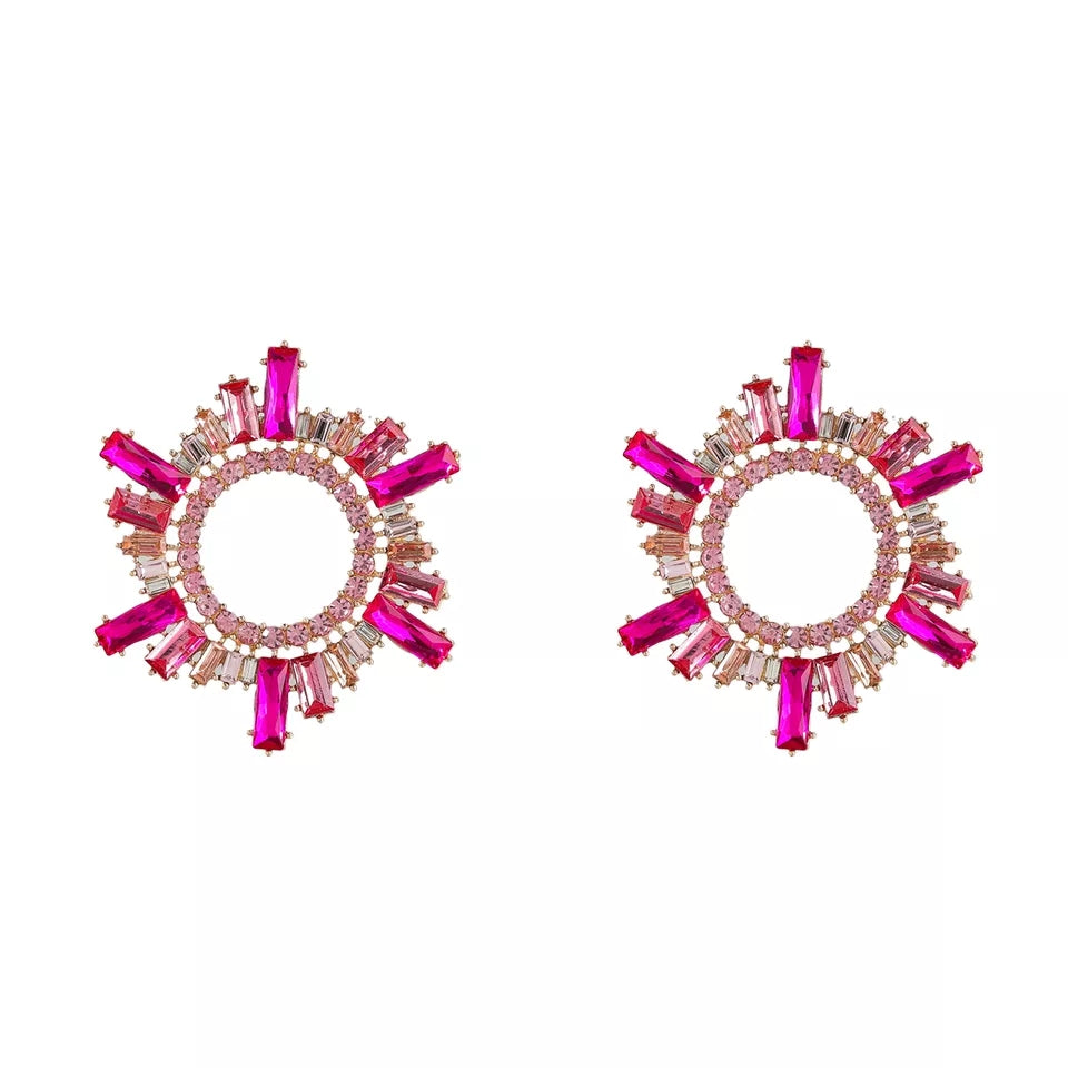 "Roz" Rhinestone Studs