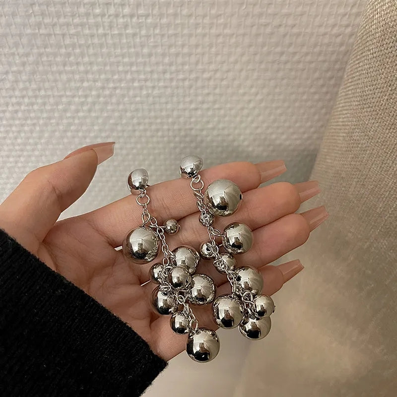 Chandilier Ball Earrings