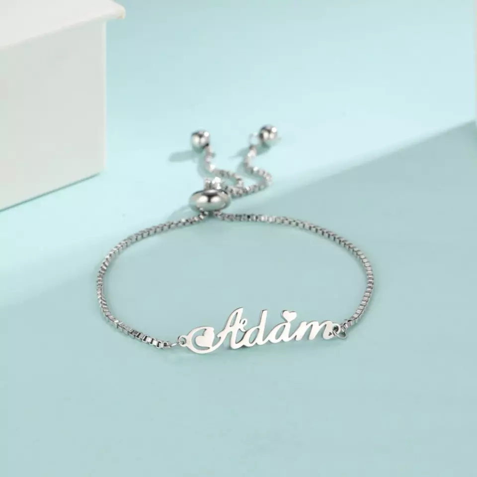 Custom Cursive Name Bracelet