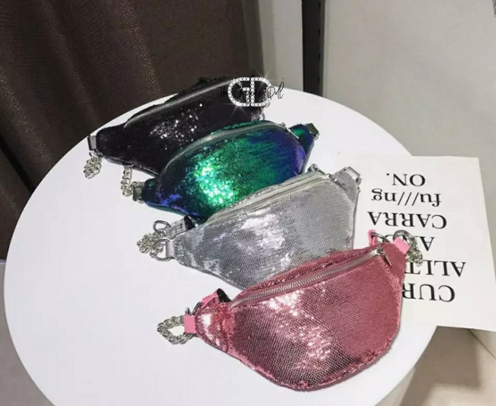 "Carmin" Sequin Fanny Pack