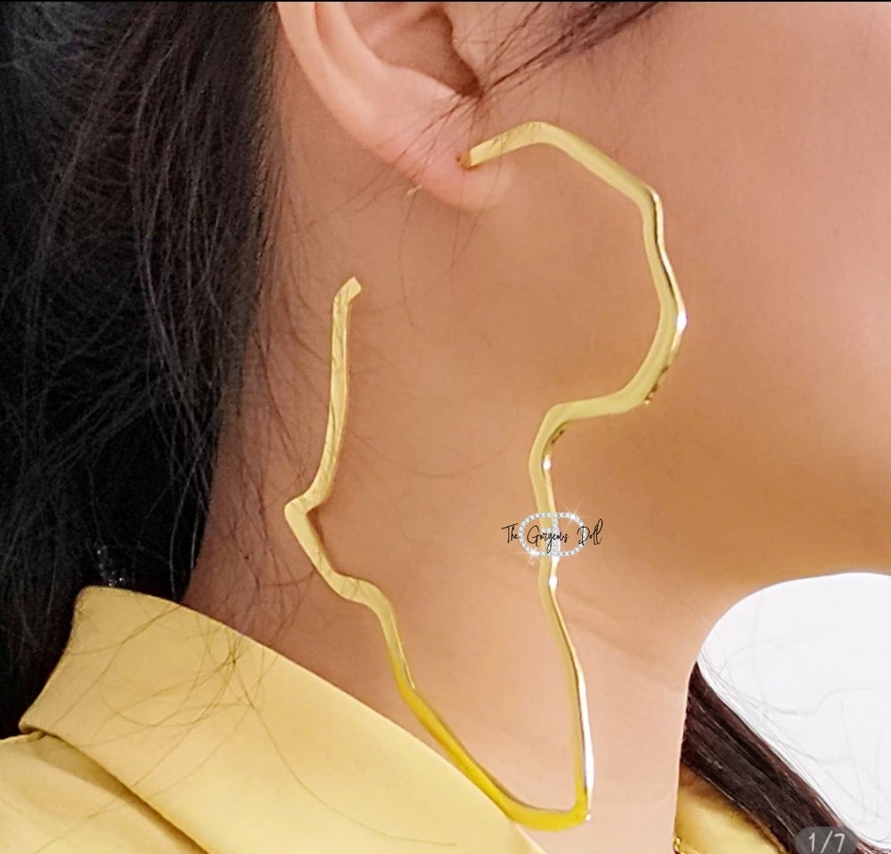 "Map of Africa" Earrings