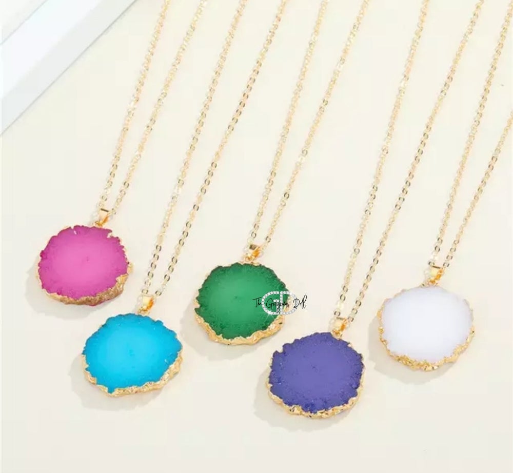 "Druzy" Necklace