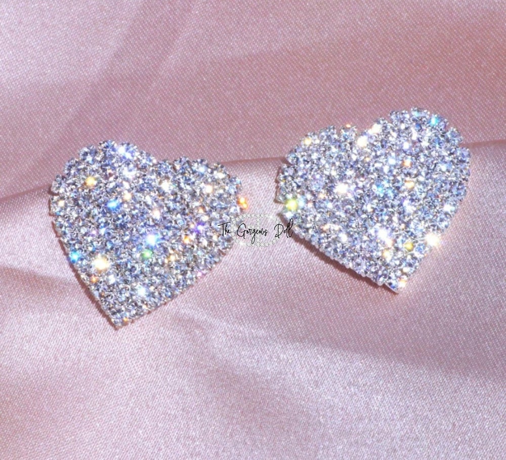 "Big Hearts" Stud Earrings