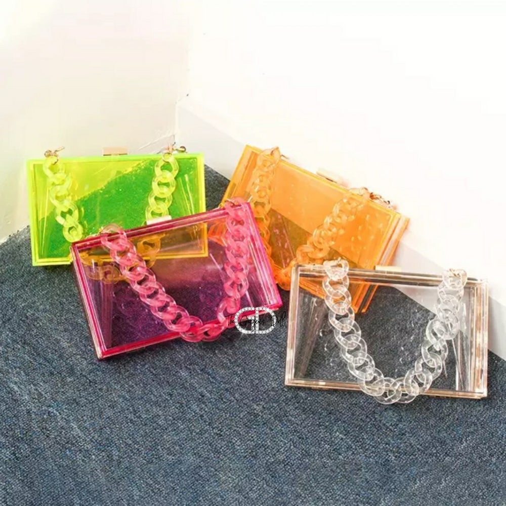 "Cassie" Lucite Purses
