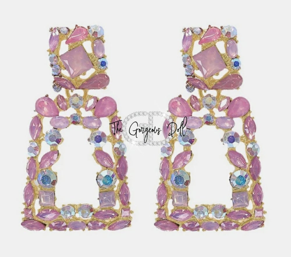 "Naya" Rhinestone Earrings