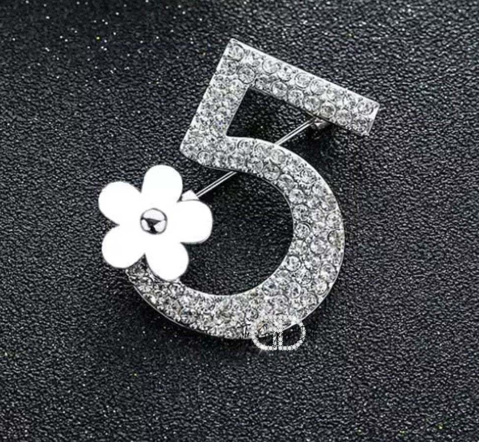 "Flower 5" Brooch