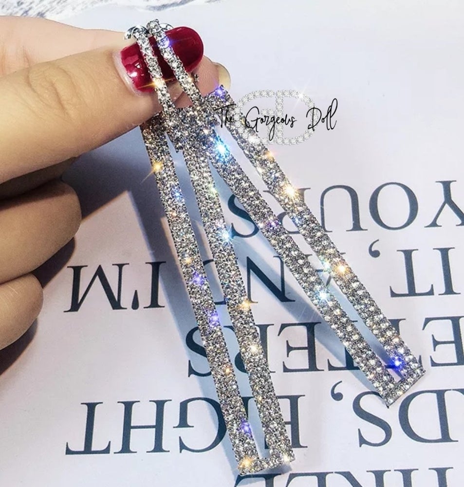 "Melissa" Rhinestone Earrings