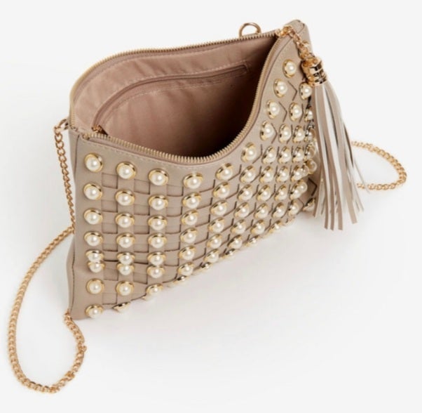 "Niyah" Pearl Clutch Purse