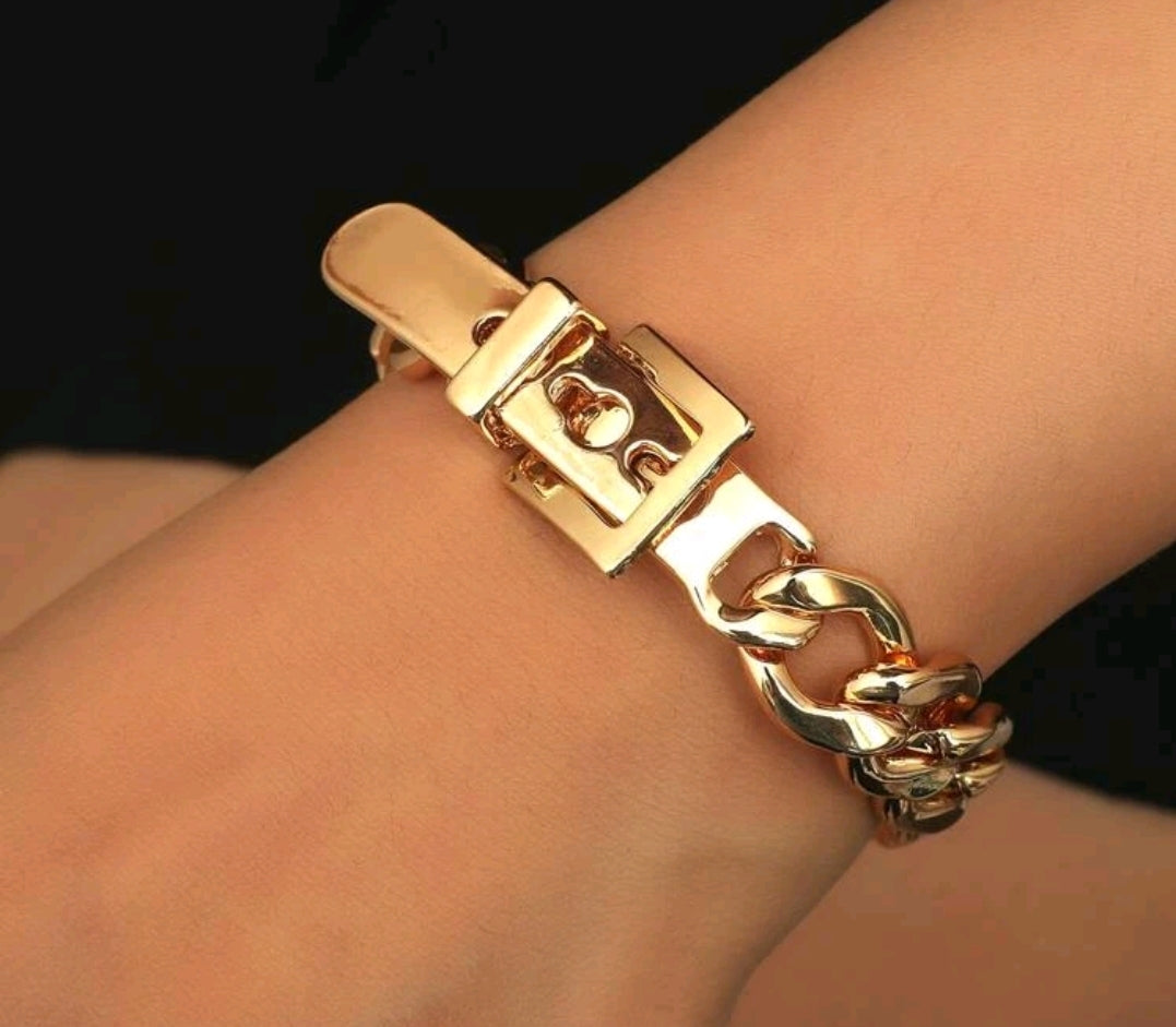 Chain Belt Buckle Bracelet