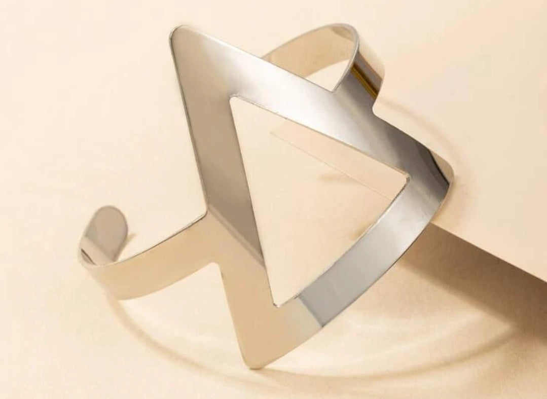 Triangle Cuff Bracelet