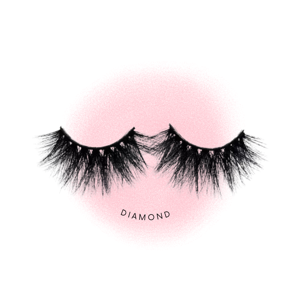 "Diamond" 25mm Mink lashes