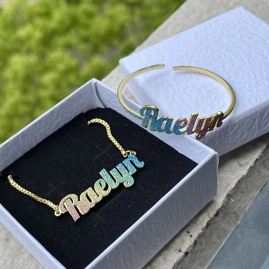 Kiddie Rainbow Custom Name Set