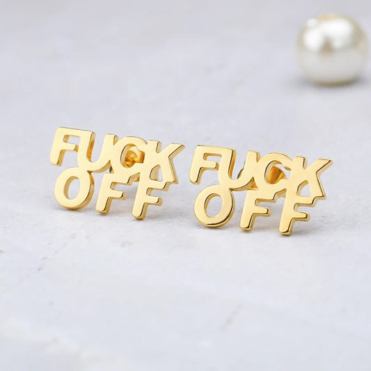 F*CK OFF Studs