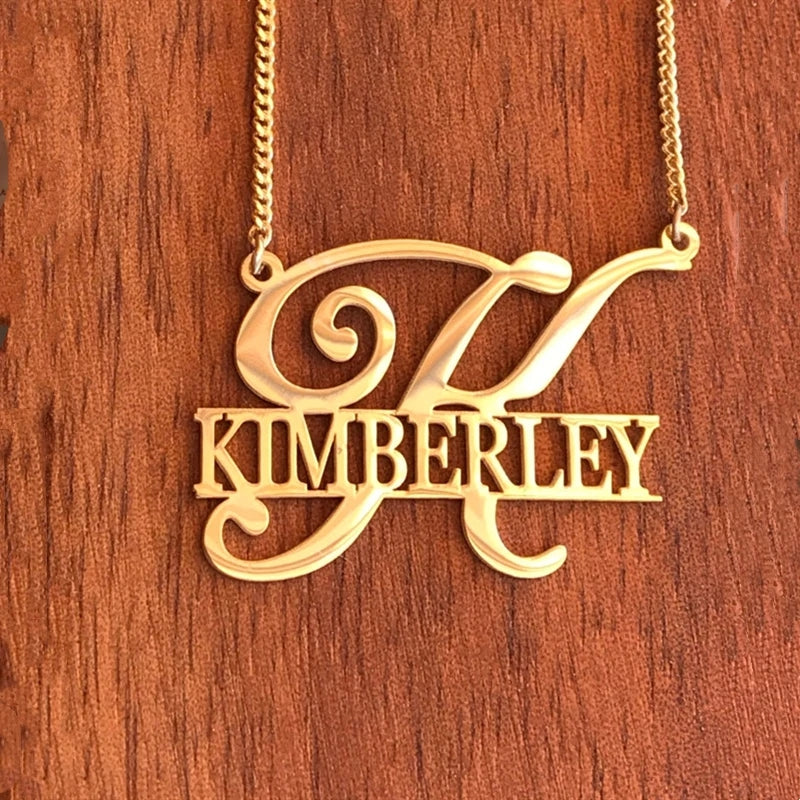 Initial Name Necklace