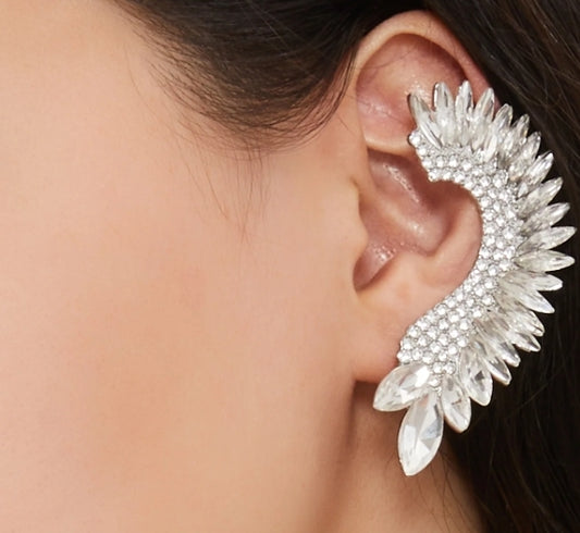 Rhinestone Ear Cuff Set
