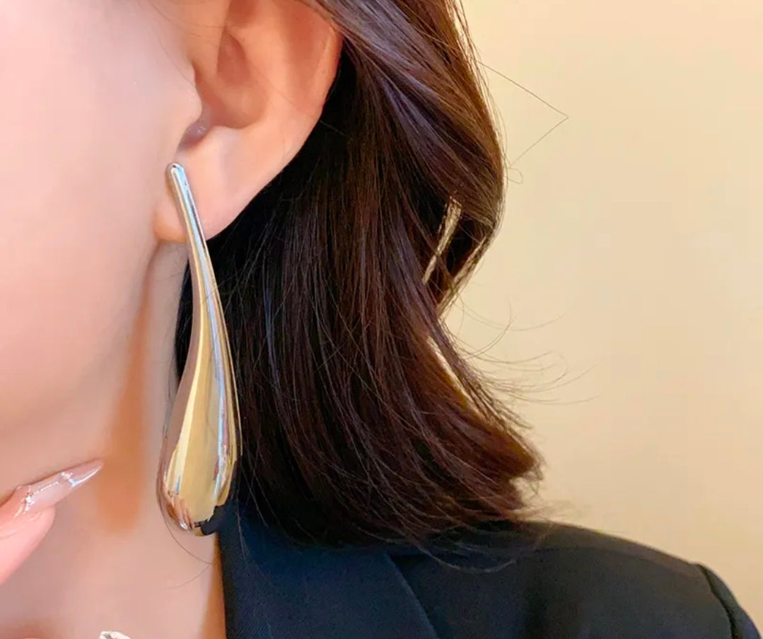 Long Teardrop Earrings