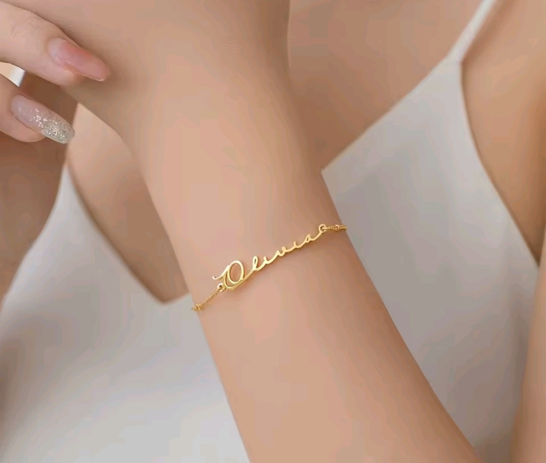 Custom Name Necklace or Bracelet