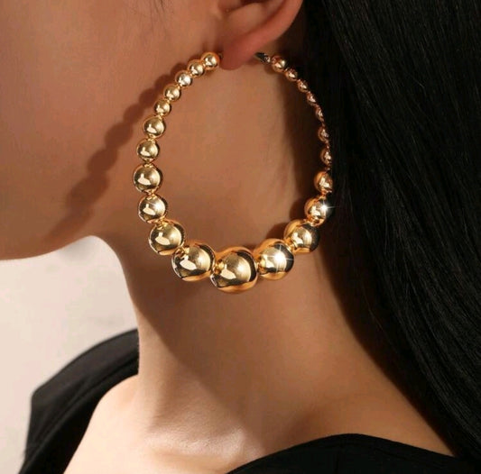 Ballitos Hoop Earrings