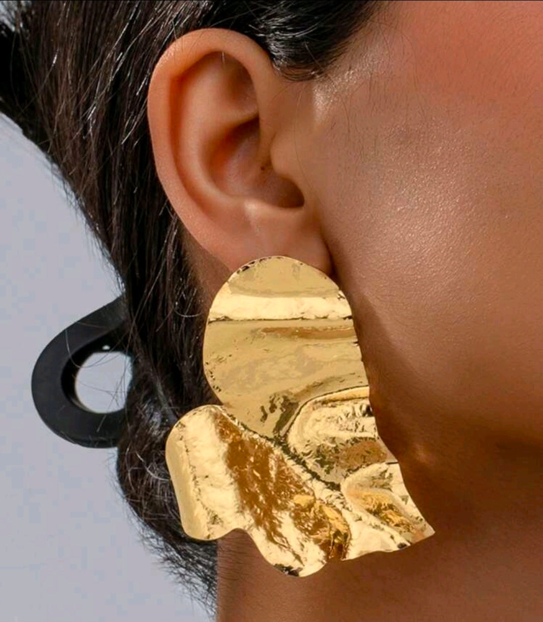 Heart Leaf Stud Earrings