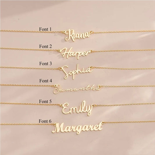 Custom Name Necklace or Bracelet