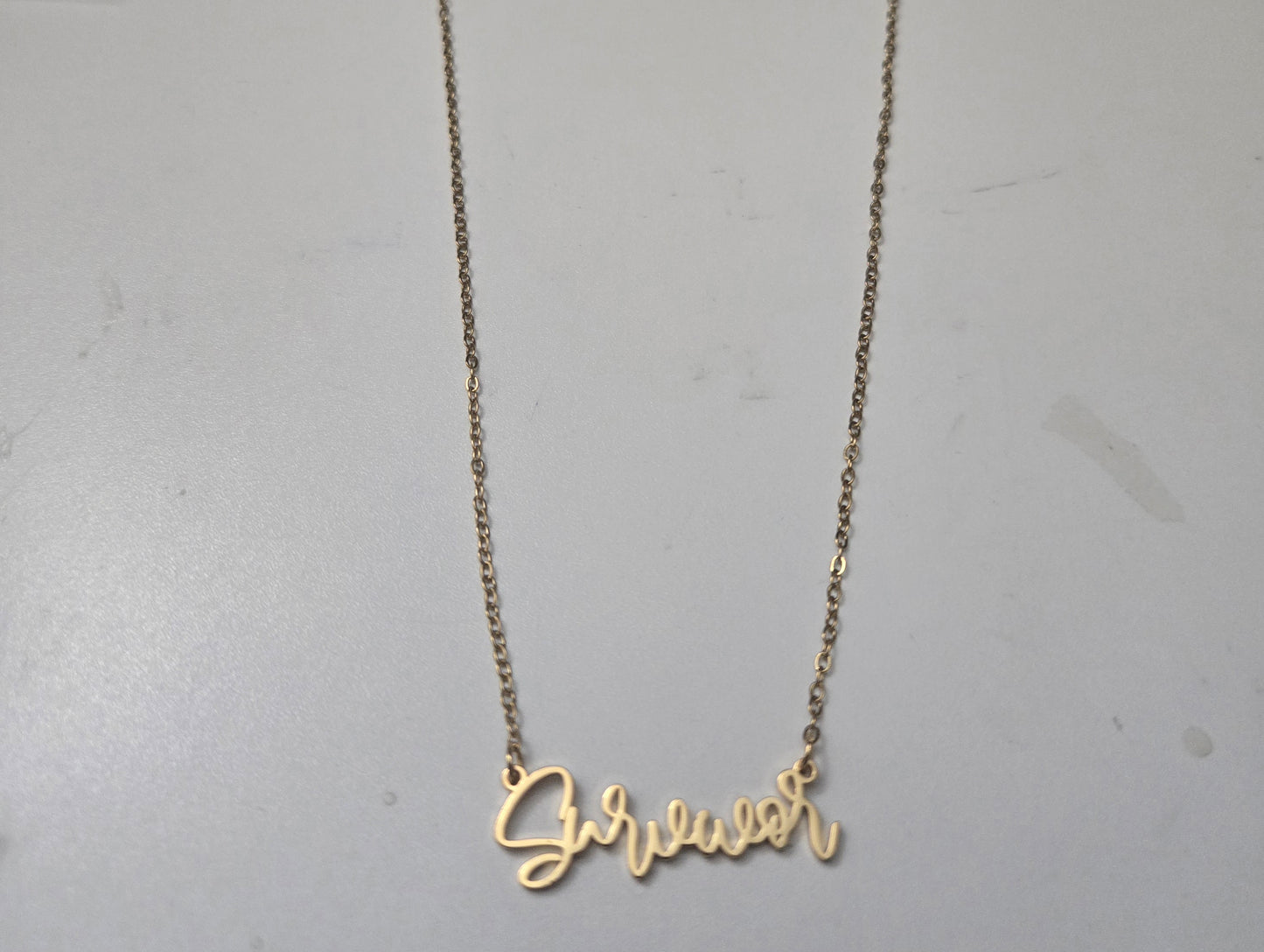 Words Of Affirmation Necklaces