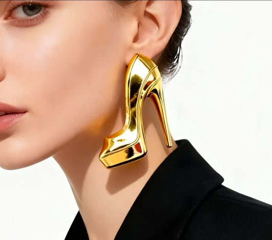 High Heel Novelty Stud Earrings