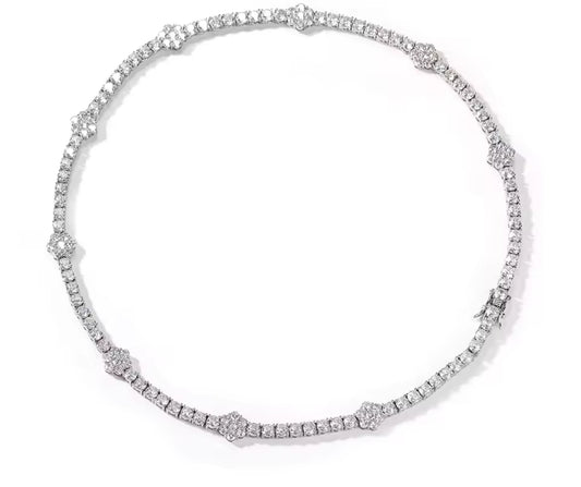 Flower & Ice Necklace