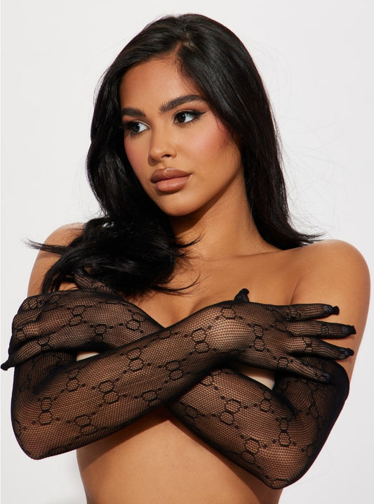 Give It To Me Long Sleeve Gloves