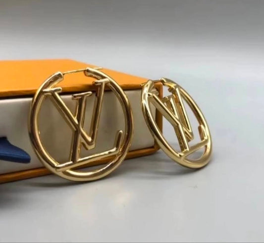 Luxe Letter Earrings