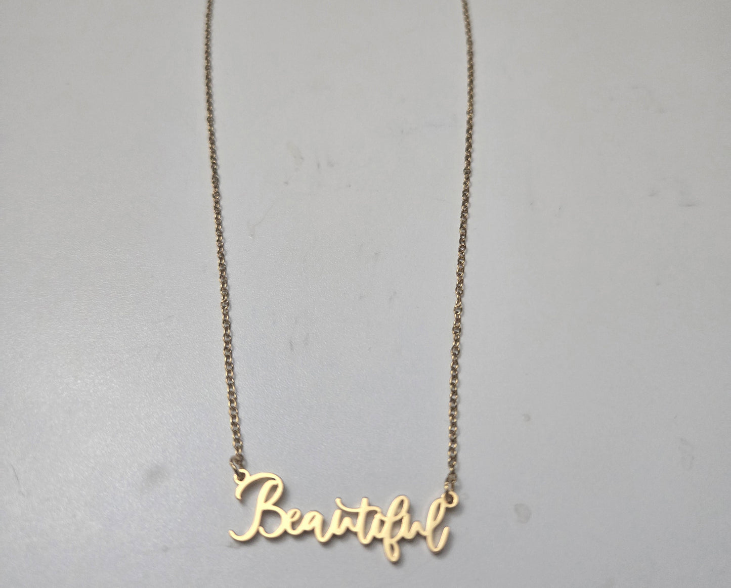 Words Of Affirmation Necklaces