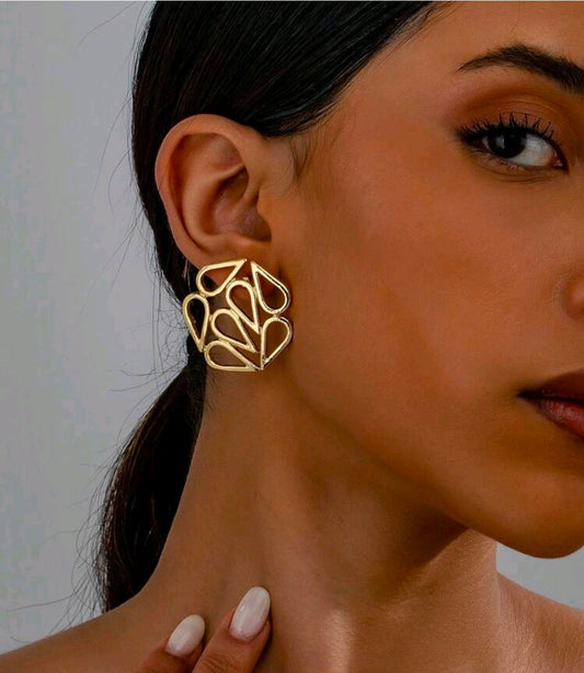 Lauren Tear Stud Earrings