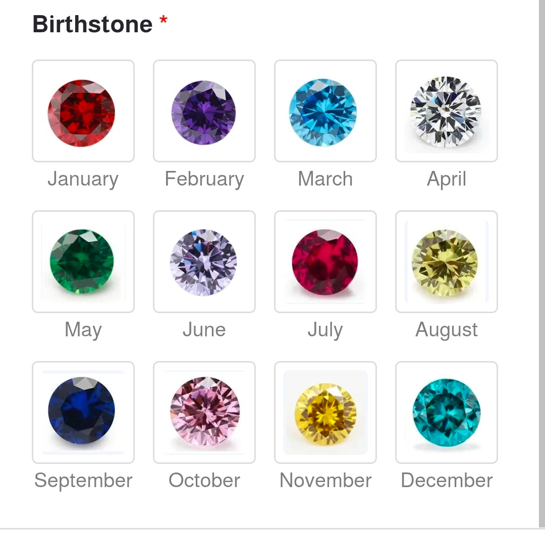 Rhinestone Heart Twisted Name Hoops